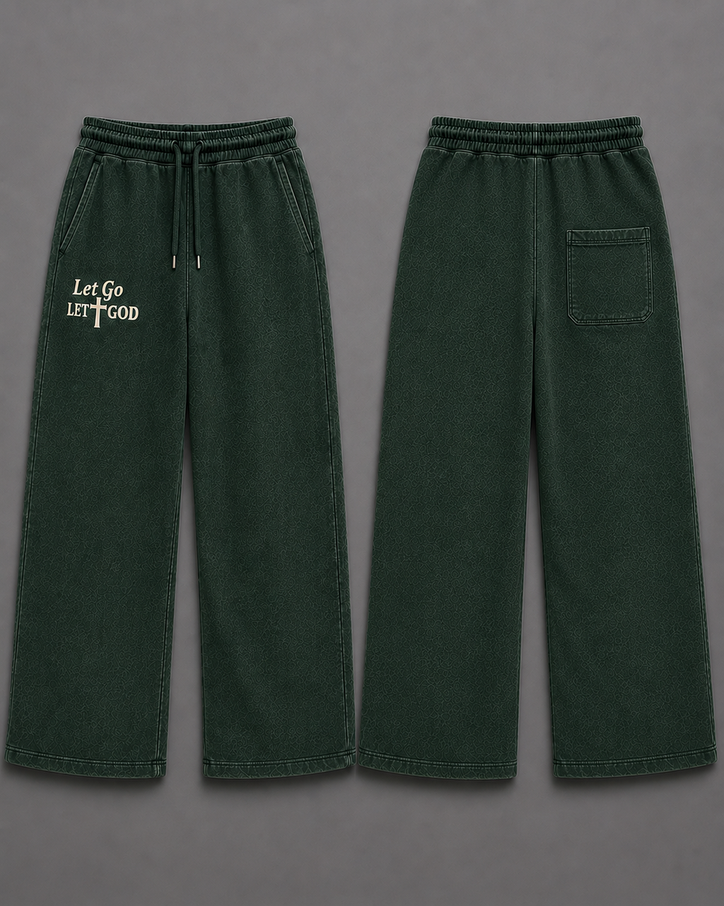 Let Go Let God Mens Sweat pants
