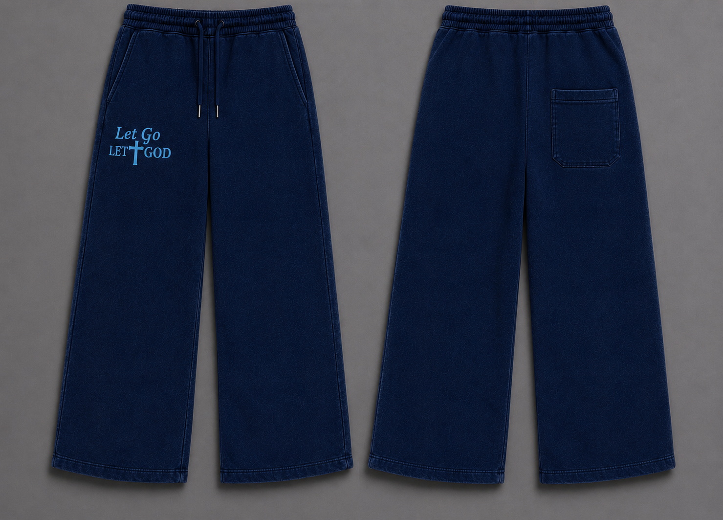 Let Go Let God Mens Sweat pants