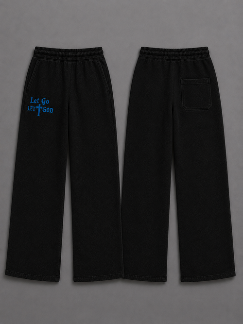 Let Go Let God Mens Sweat pants