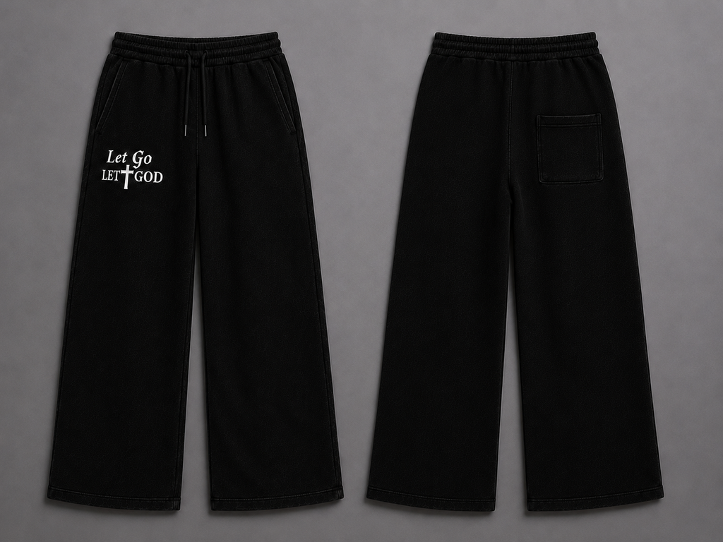 Let Go Let God Mens Sweat pants