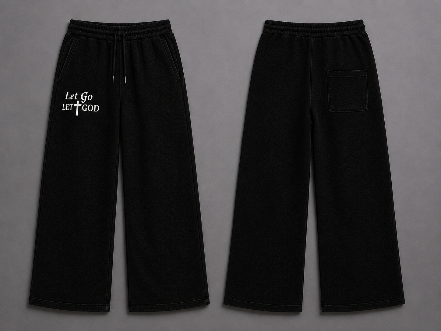 Let Go Let God Mens Sweat pants